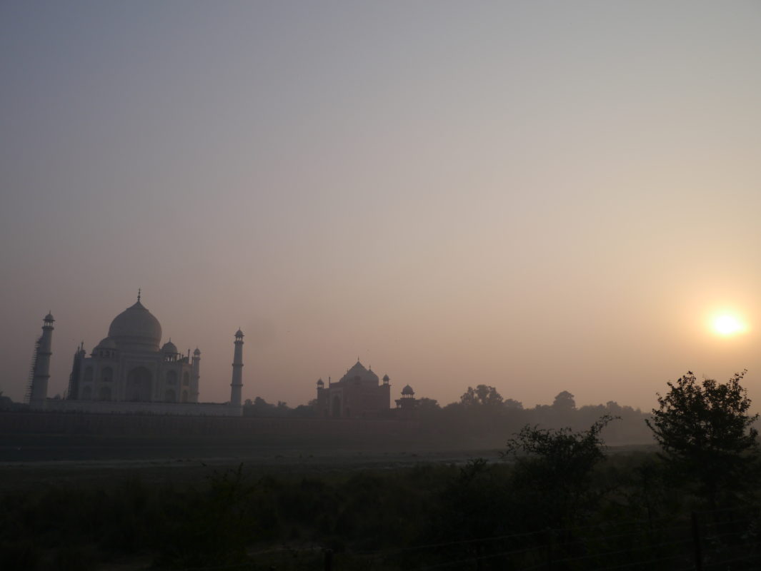 泰姬瑪哈陵日落月光花園 Mehtab Bagh Taj Mahal Sunset